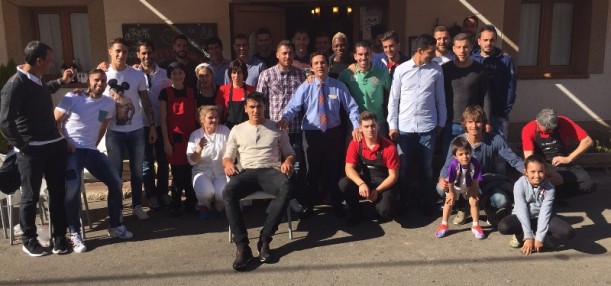 Visita del Real Valladolid Club de Fútbol