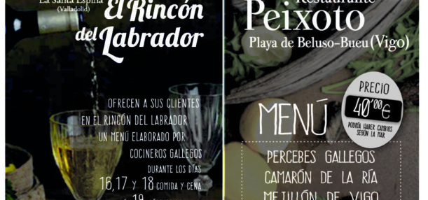Todo preparado para recibir a los amigos gallegos del Peixoto